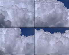 蓝天,白云,时间流逝