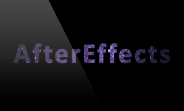 璀璨文字logo消散模板