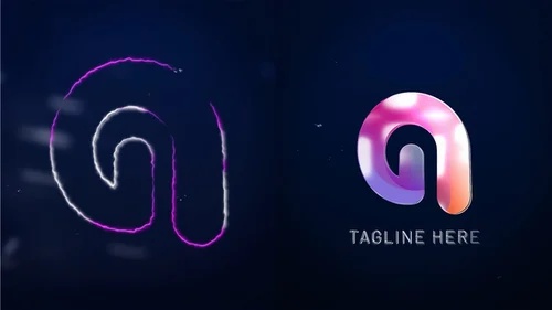 动感霓虹与渐变色科技感AE模板_8126