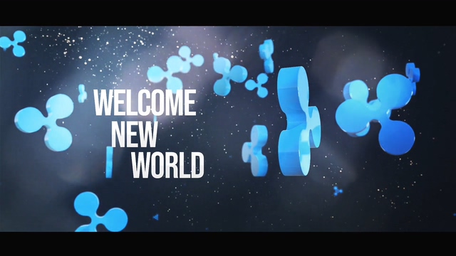 蓝色水花涟漪AE模板