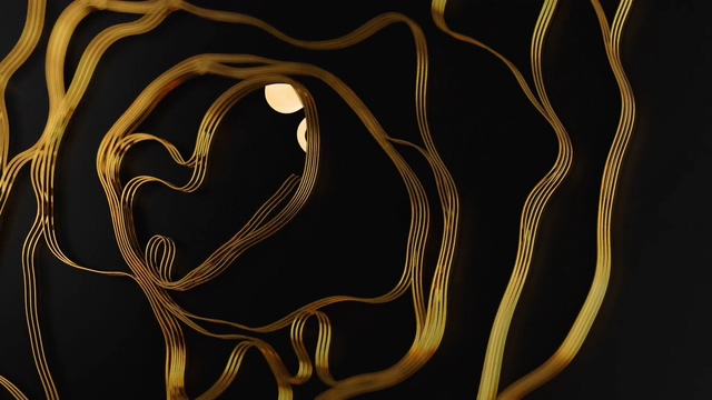 金色线条片头Gold Lines Logo 31530330