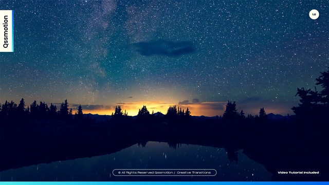 Creative Transitions平滑过渡幻灯ae模板