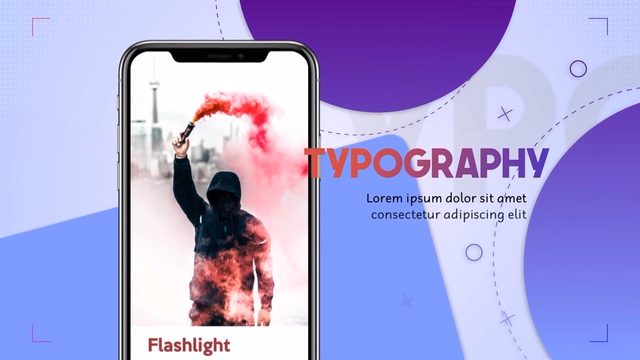 时尚app竖屏广告展示