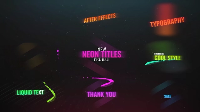 27种动态液体动画标题logo字幕AE模板