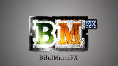 一键使你的平面logo转变为3D质感AE模板