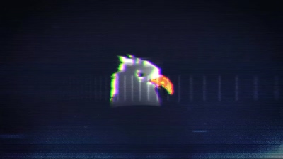 动感科技科幻信号干扰炫酷logoAE模板