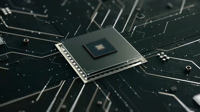 AE模板-科技中央处理器芯片logo演绎Hi-Tech Chip Digital Logo 36336326
