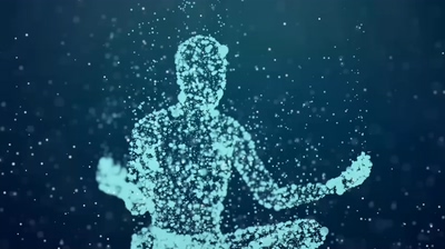 冥想瑜伽宣传业务logoPR模板