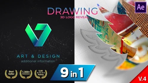 3D Logo Reveal Video Template