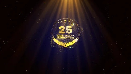 25周年庆典视频模板