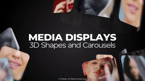 3D媒体展示模板